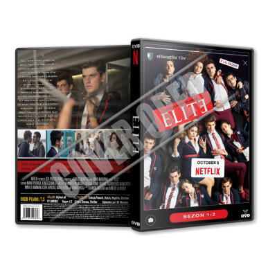Elite 2019 TV Series Türkçe Dvd Cover Tasarımı